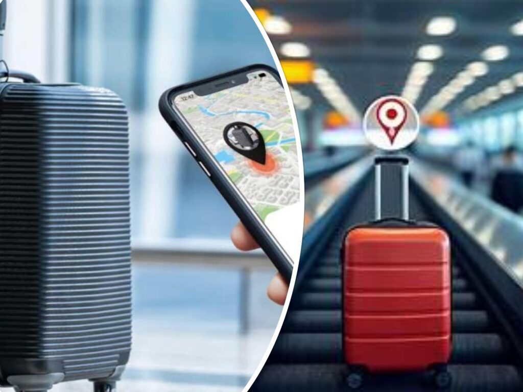 Smart suitcases location tracking